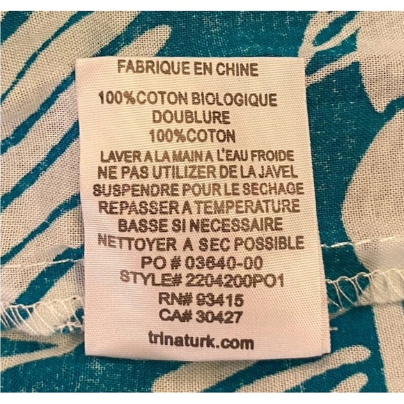 Trina Turk Women’s Spare Time Skirt Size XS Pull On Floral Layered NWT $298 - Picture 11 of 11